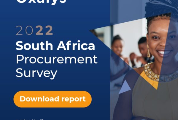 Report - 2022 Oxalys South Africa Procurement Survey
