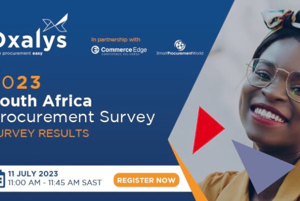 2023 Oxalys South Africa Procurement Survey - Results presentation
