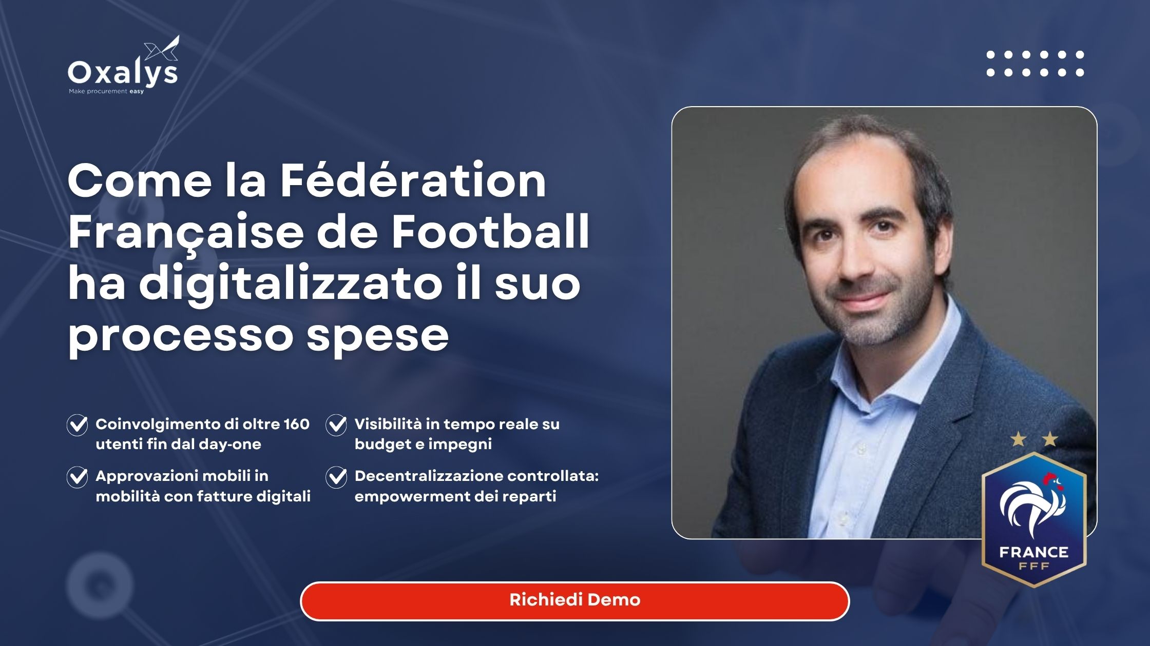 gestione fornitori oxalys ottimizzata per la federazione francese di calcio