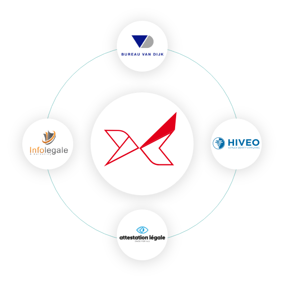 Il software Oxalys consente di integrare automaticamente le informazioni finanziarie e giuridiche dei fornitori dalle piattaforme di informazioni legali.