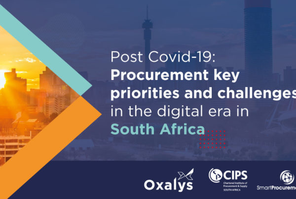 Report - Oxalys South Africa Procurement Survey 2021