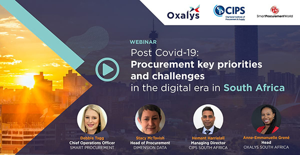 Oxalys South Africa Procurement Survey 2021 - Outcomes présentation